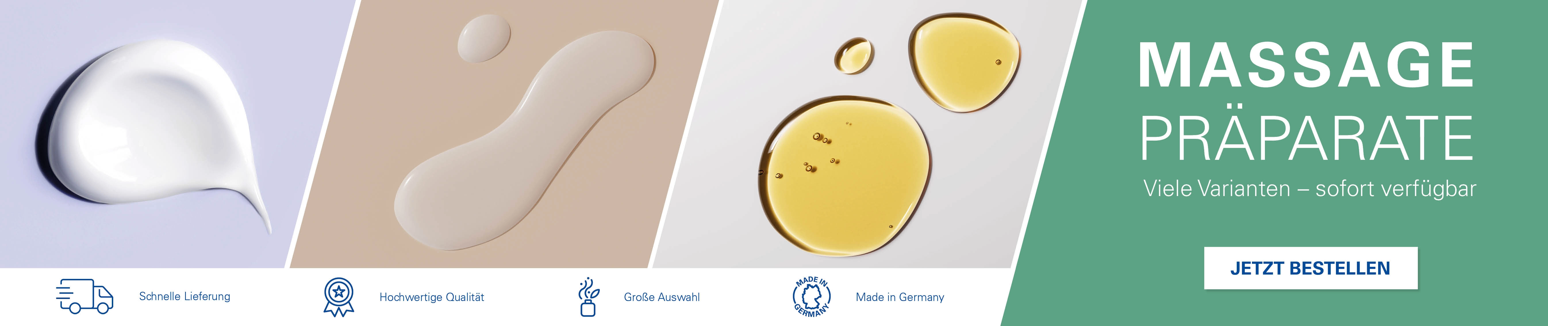 Aktionsbanner: Massagepr?parate bei Sport-Tec