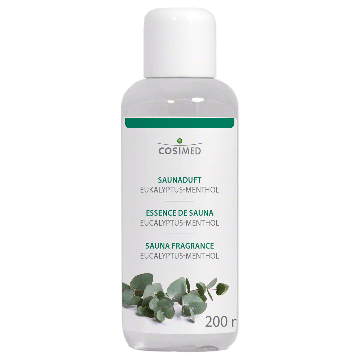 cosiMed Saunaduft Eucalyptus-Mentho<br> Konzentrat Saunaaufguss Saunazubehör 200 ml