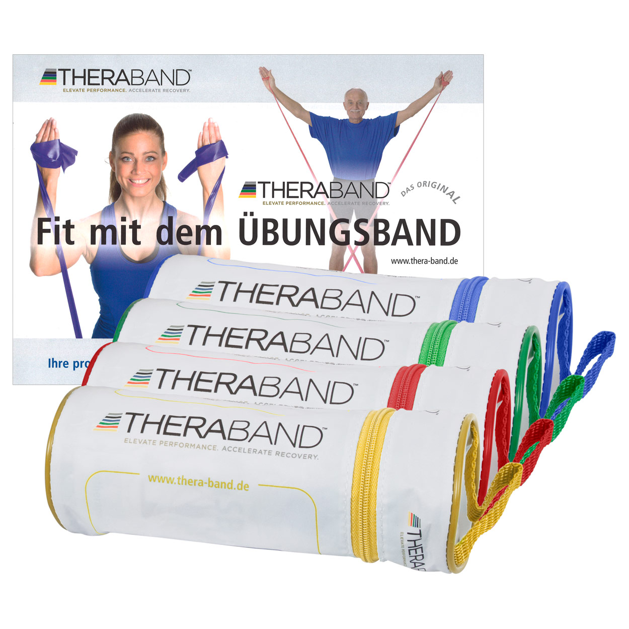 Thera-Bänder 4er-Set inkl. und kaufen | Stärken online 4 Sport-Tec Anleitung, günstig Taschen
