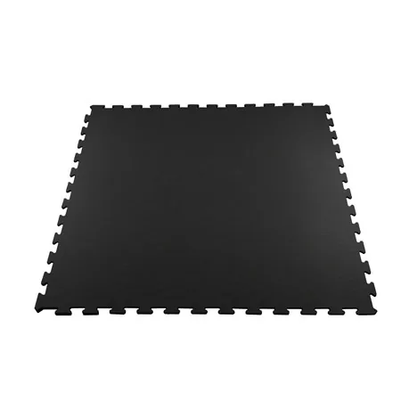 PAVIGYM Fitnessboden fr den Kraftraum Endurance, 100x100x0,7 cm, schwarz