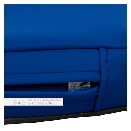 Sitzkissen mit Kunstlederbezug und rutschhemmender Unterseite, ø 36 cm  günstig online kaufen